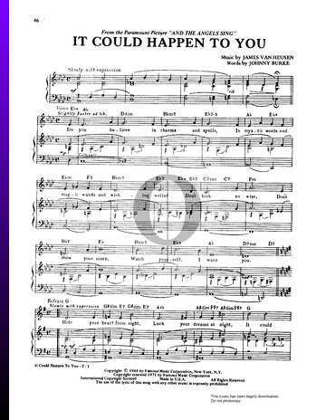 It Could Happen To You Sheet Music