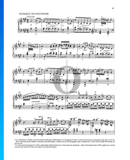 Piano Sonata No. 6 D Major, KV 284 (205b): 2. Andante