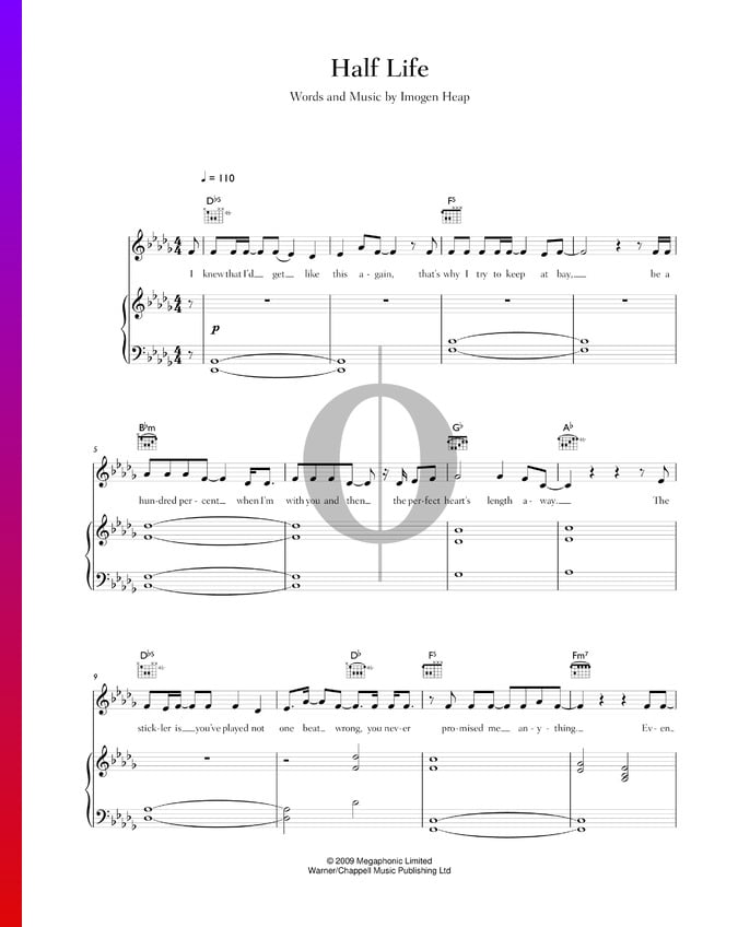 5 Imogen Heap Sheet Music Downloads (PDF) & Streaming OKTAV