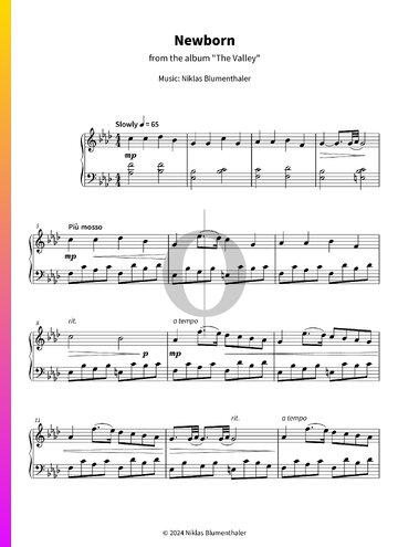 Newborn Sheet Music