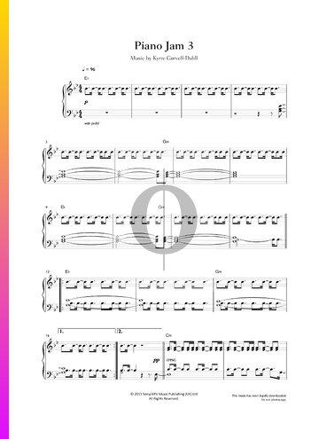 Piano Jam 3 Sheet Music