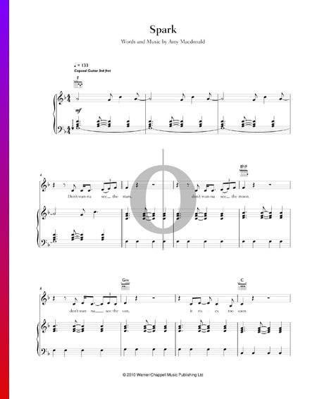 Spark Sheet Music