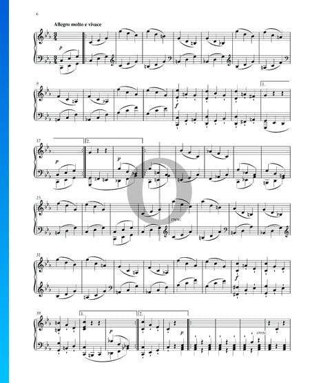 Sonata quasi una Fantasia, Op. 27 Nr. 1: 2. Allegro molto e vivace