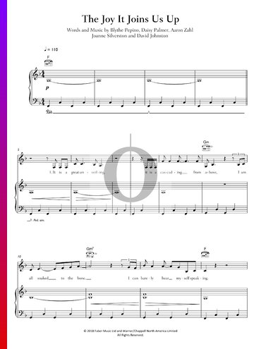The Joy It Joins Us Up Sheet Music