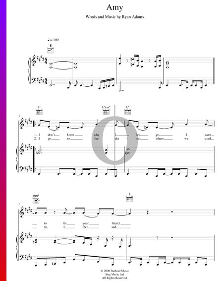 Amy Musik-Noten