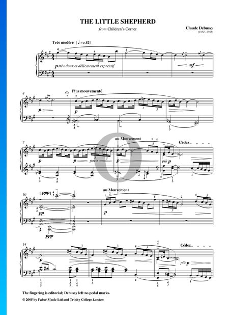 Der kleine Hirte Musik-Noten