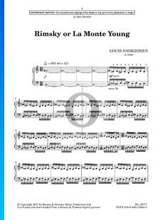 Rimsky or La Monte Young