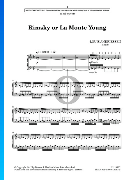 Rimsky or La Monte Young