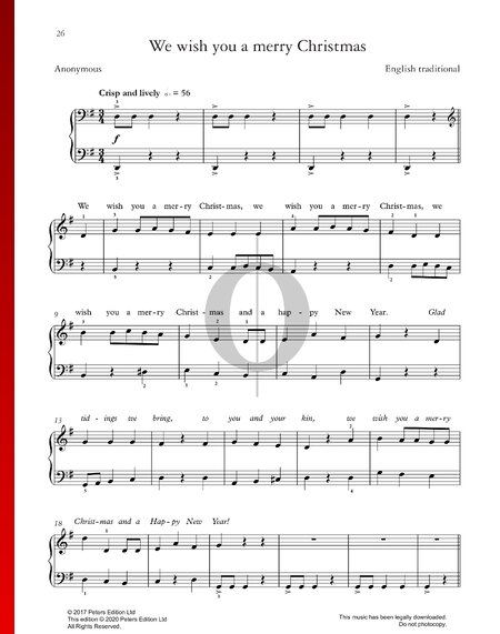 We Wish You A Merry Christmas