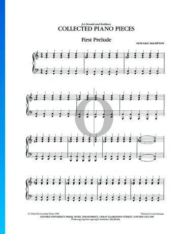 First Prelude Sheet Music