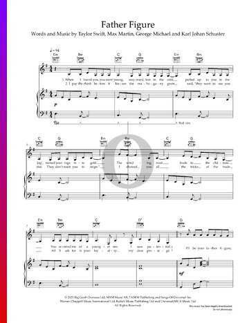 Father Figure Sheet Music