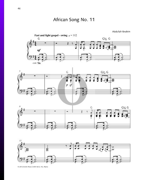 African Song No. 11