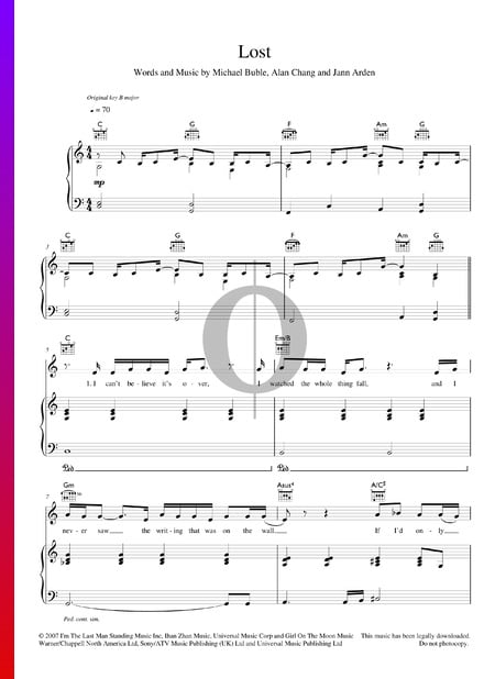 Lost Musik-Noten