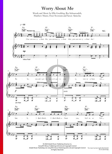 Worry About Me Sheet Music