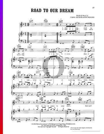 Road To Our Dream Sheet Music