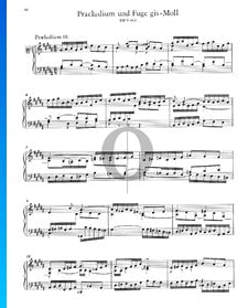Praeludium 18 gis-Moll, BWV 863