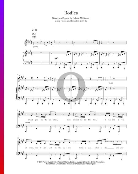 Bodies Sheet Music