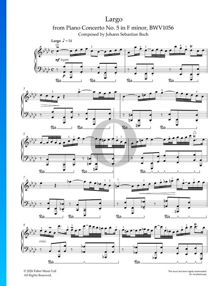 Largo in As-Dur, BWV 1056