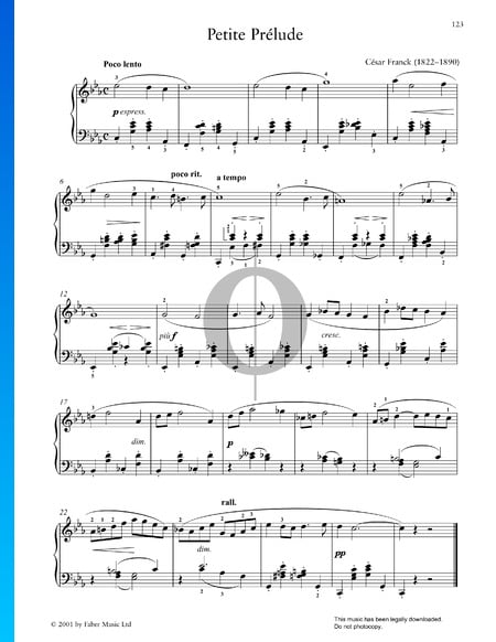 Petite Prelude Partition
