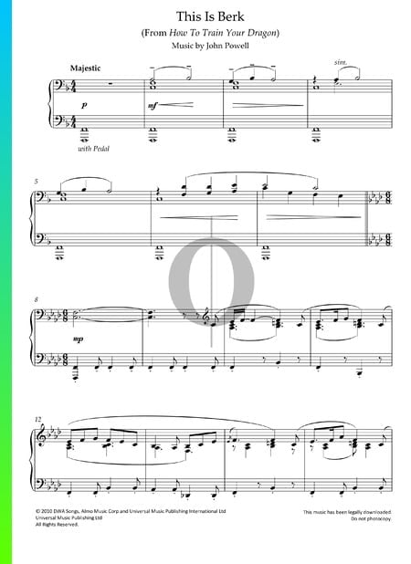 This Is Berk Sheet Music
