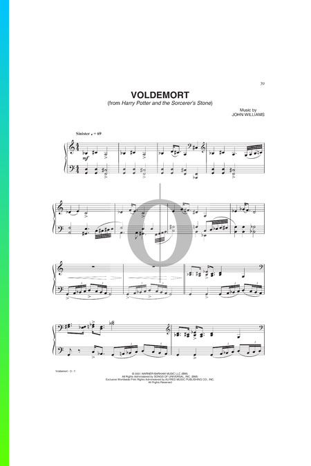 Voldemort Musik-Noten