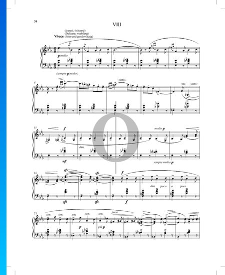 Erlebtes und Erträumtes, Op. 30 Nr. 8 Musik-Noten