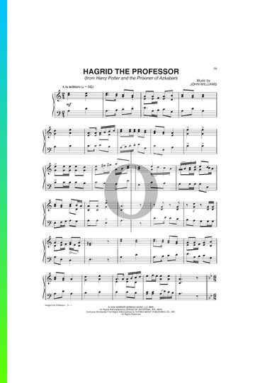 Hagrid The Professor Sheet Music