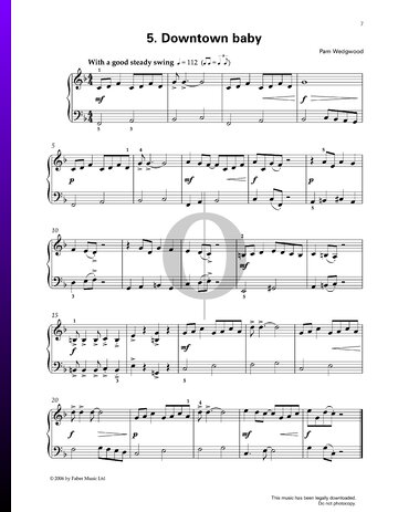 Downtown Baby Sheet Music