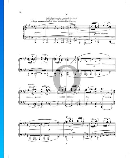 Things Lived and Dreamt, Op. 30 No. 7 Sheet Music