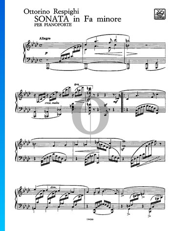 Sonata in F Minor Spartito