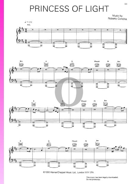 Princess Of Light Musik-Noten