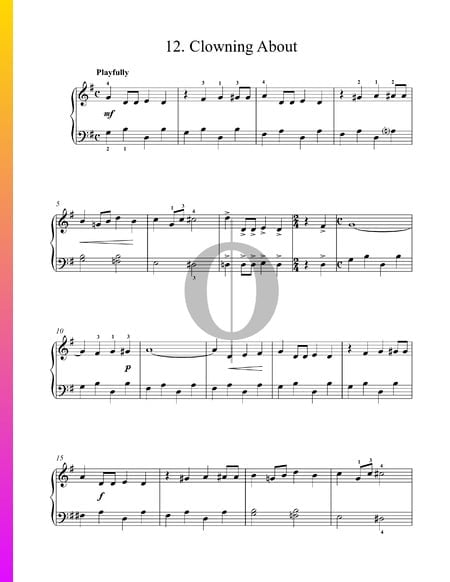 Clowning About Sheet Music