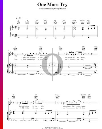 One More Try Sheet Music