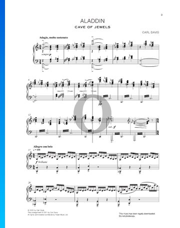 Cave Of Jewels Sheet Music