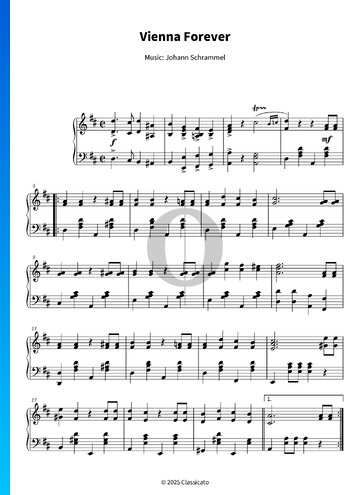 Vienna Forever Musik-Noten