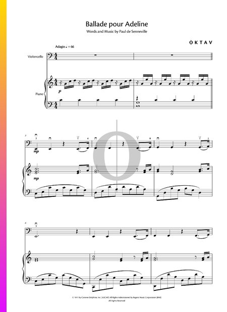 Ballade pour Adeline
