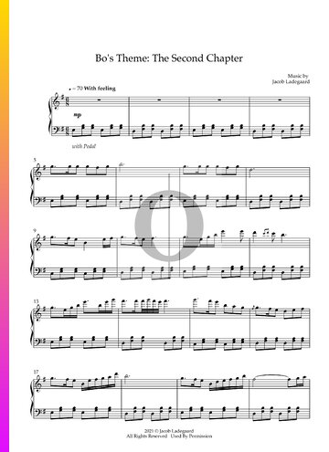 Bo's Theme: The Second Chapter Sheet Music