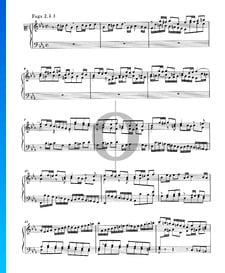 Fuga 2 en do menor, BWV 847