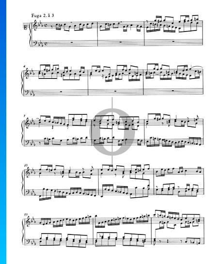 Fuge 2 c-Moll, BWV 847