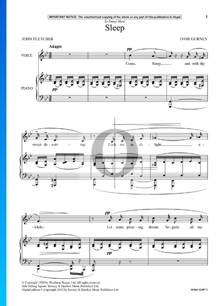 5 Elizabethan Songs: 4. Sleep