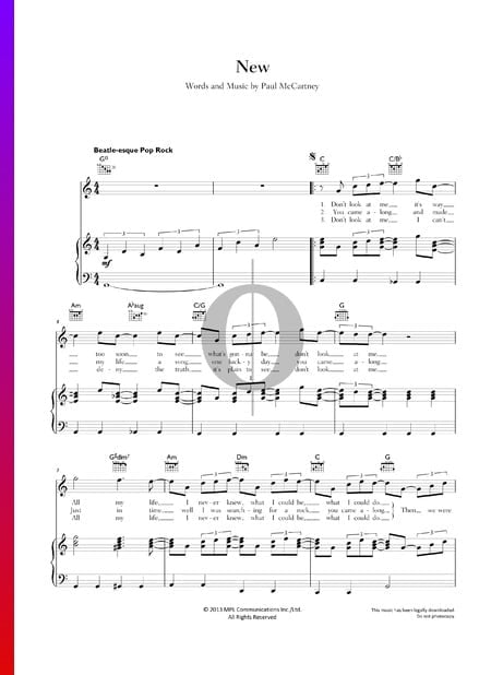 New Musik-Noten