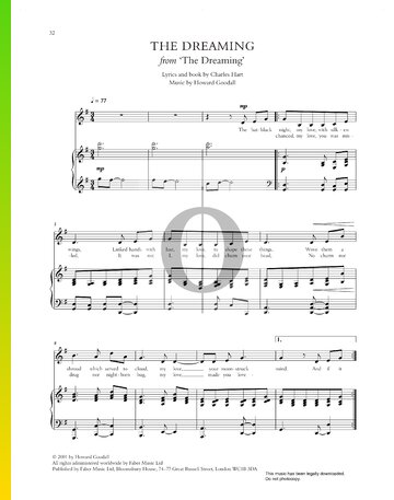 The Dreaming Sheet Music