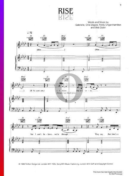 Rise Partitura
