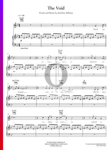 The Void Sheet Music