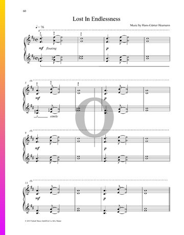 Lost In Endlessness Sheet Music
