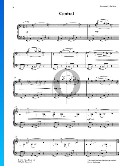 Red Blues: 2. Central Sheet Music