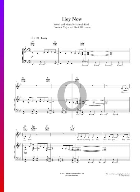Hey Now Sheet Music