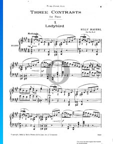 Three Contrasts, Op. 24: No. 1 Ladybird