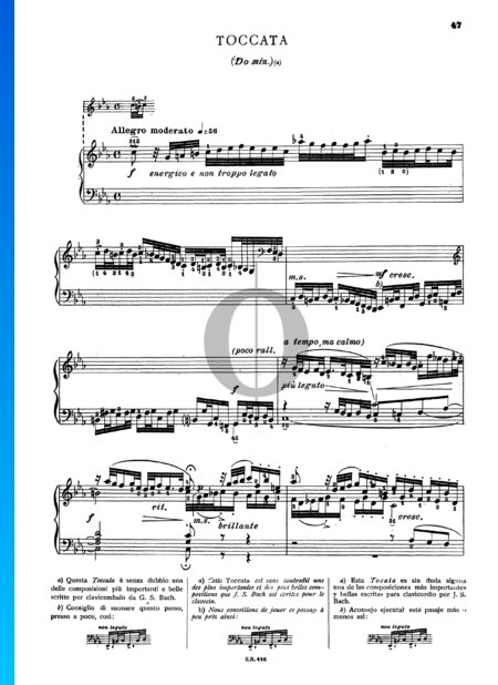 Toccata and Fugue in C Minor, BWV 911