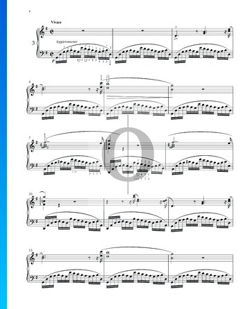 Prélude G-Dur, Op. 28 Nr. 3 Musik-Noten